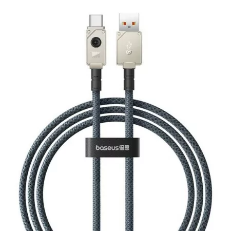Cabo Baseus - USB-A - USB-C - 100W - 1M - Cinzento|Baseus|6932172633202