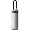 USB-C Hub Baseus Metal Gleam 8-in-1 4K 30Hz Gray