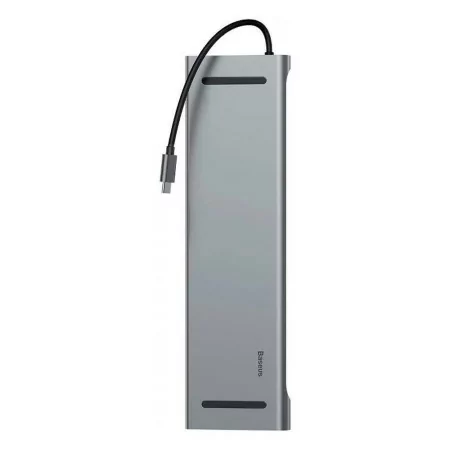 Docking Station Baseus Enjoyment USB-C 10-in-1 Gray