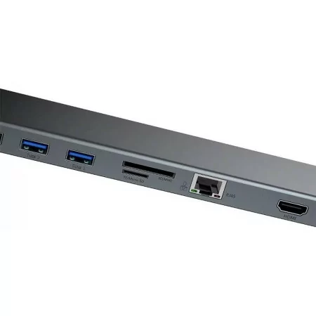 Docking Station Baseus Enjoyment USB-C 10-in-1 Gray