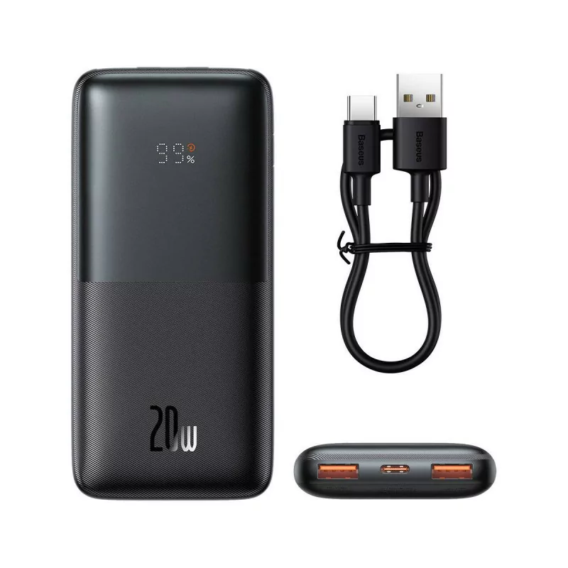 Powerbank Baseus Bipow Pro 20W 10000mAh - Black Powerbank Baseus Bipow Pro 20W 10000mAh - Black
