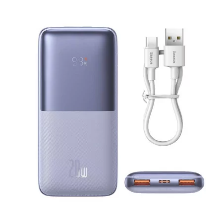 Powerbank Baseus Bipow Pro 20W 10000mAh - Purple