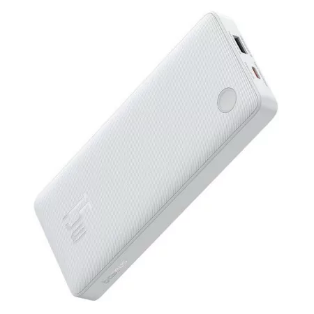 Powerbank Baseus Air Lite 10000mAh 15W + Cabo USB-C 30cm - Branca|Baseus|6932172652609