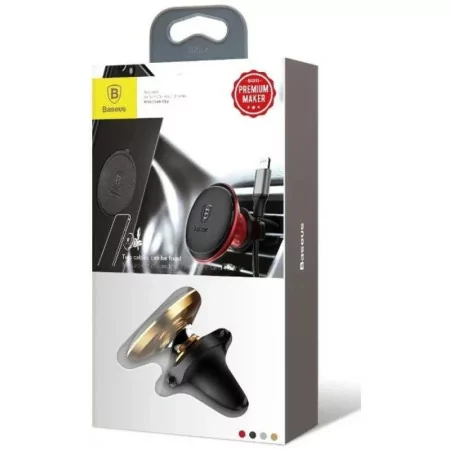 Suporte para Carro Baseus Magnetic - Dourado|Baseus|6932172627010