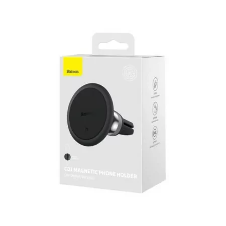 Suporte para Carro Baseus C01 Magnetic Air Vent Car Mount - Preto|Baseus|6932172612177