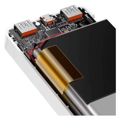 Powerbank Baseus Bipow 20W 10000mAh - Branca|Baseus|6932172618315