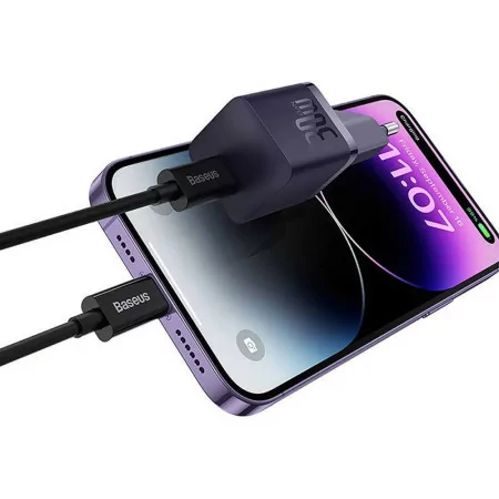 Baseus GaN5 Fast Charger (Mini) USB-C 30W - Purple