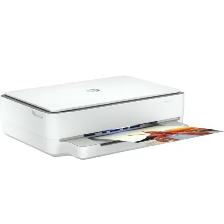 HP Wireless Envy 6030e Multifunction Color Printer - White