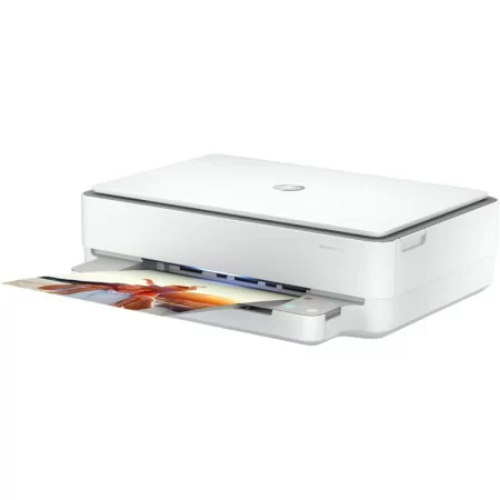 HP Wireless Envy 6030e Multifunction Color Printer - White