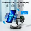 Baseus Swan 3-in-1 Wireless Charger - 20W - Black