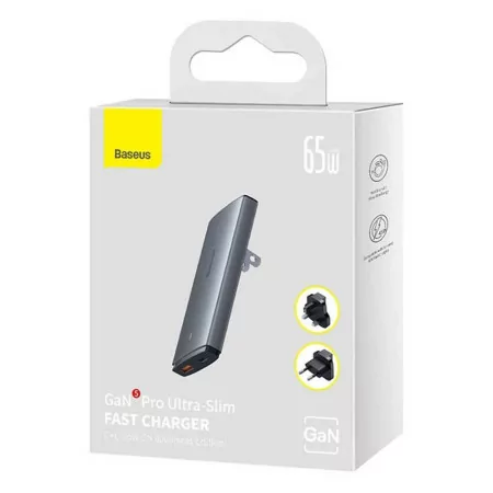 Baseus GaN5 Pro Fast Charger 65W - Gray