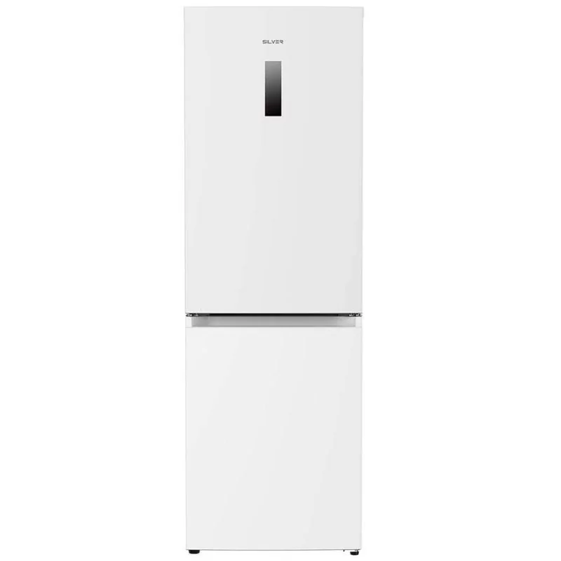 Frigorífico Combinado Silver - 344L - No Frost - Classe E - Branco|Silver|5602084129117 Frigorífico Combinado Silver - 344L - No Frost - Classe E - Branco|Silver|5602084129117