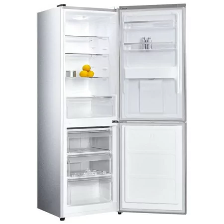 Silver Combined Refrigerator - 283L - DeFrost - Class E - White