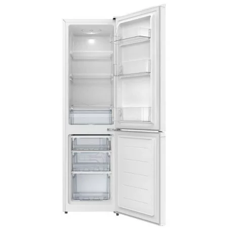 Silver Combination Refrigerator - 170L - DeFrost - Class E - White