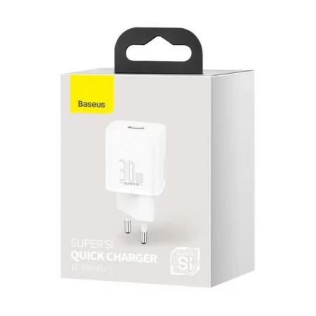 Super Si Ic 30W Eu Fast Charger - White