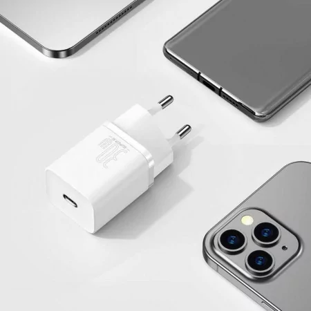Super Si Ic 30W Eu Fast Charger - White