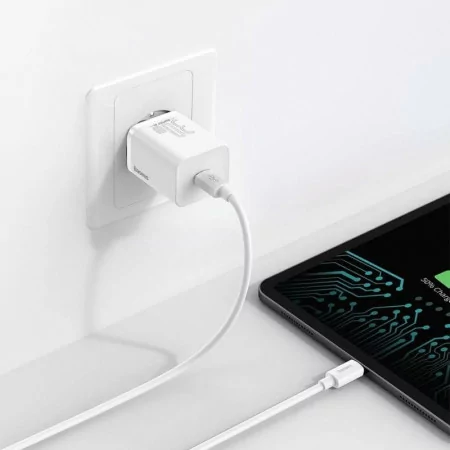 Super Si Ic 30W Eu Fast Charger - White