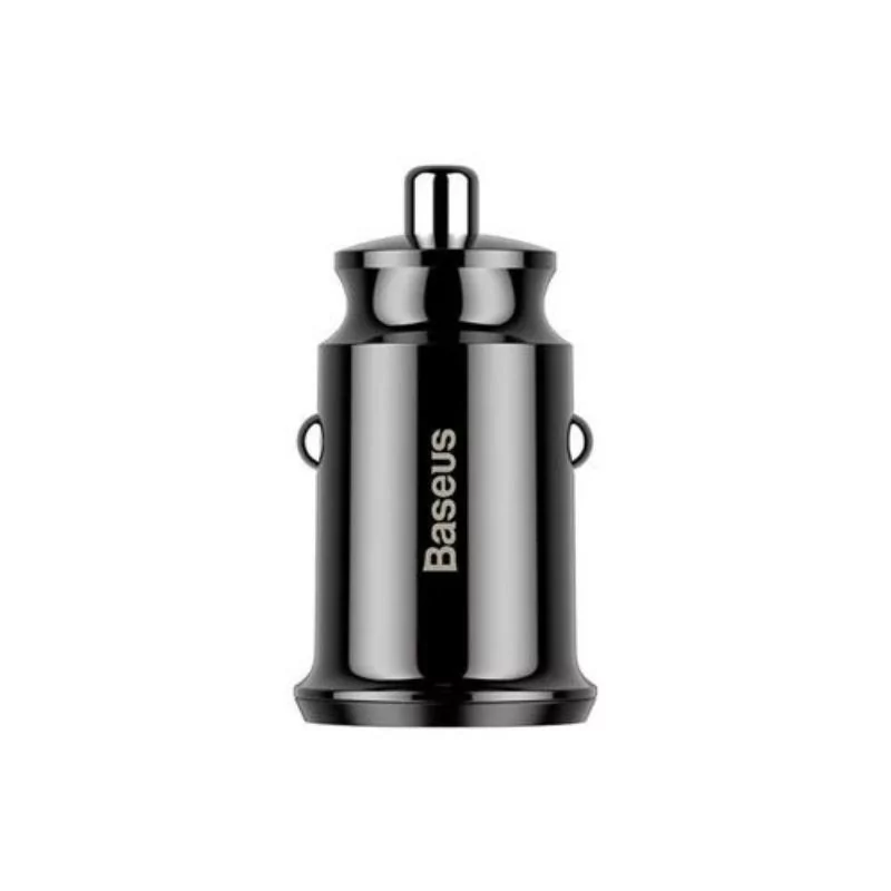 Carregador de Isqueiro Baseus 2x USB - Preto