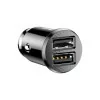 Baseus 2x USB Car Charger - Black