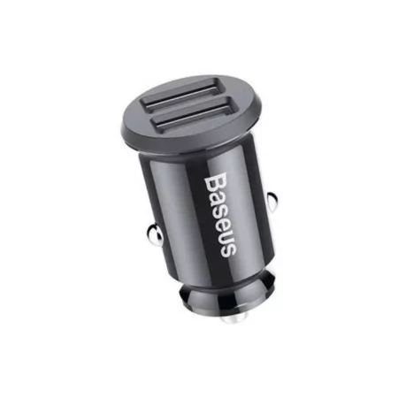 Baseus 2x USB Car Charger - Black