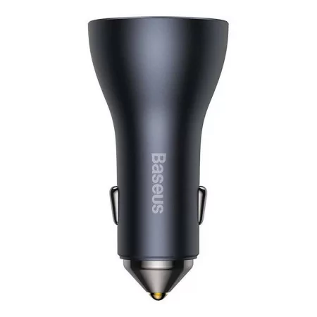 Baseus Golden Contactor Pro Car Charger 65W Car Charger - Black