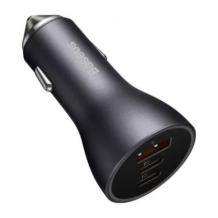 Baseus Golden Contactor Pro Car Charger 65W Car Charger - Black