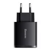 Baseus Compact CCXJ-E01 30W Fast Charger 3.0 - Black