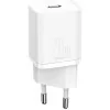 Carregador Baseus Super Si PD 20W USB-C Branco + Cabo Lightning (1m)|Baseus|6953156230064