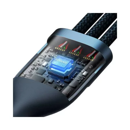 Cabo Baseus Flash Lightning PD 100W 1.2m - Azul|Baseus|6932172608729
