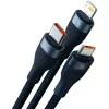 Baseus Flash Lightning PD 66W 1.2m Cable - Blue