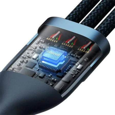 Cabo Baseus Flash Lightning PD 66W 1.2m - Azul|Baseus|6932172618117