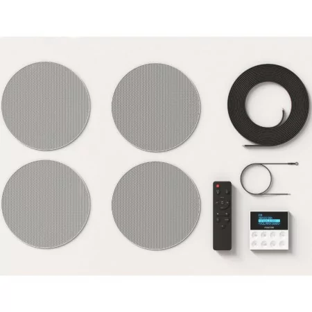 Kit Sistema de Som Parede Bluetooth 4 Colunas - Fonestar - KS-WALL-4|Fonestar|8422521013079