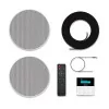 Kit Sistema de Som Parede Bluetooth 2 Colunas - Fonestar - KS-WALL|Fonestar|8422521013055