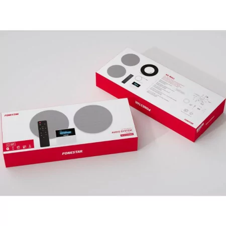 Kit Sistema de Som Parede Bluetooth 2 Colunas - Fonestar - KS-WALL|Fonestar|8422521013055