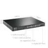 TP-Link PoE+ Switch 28 Ports - TL-SG3428MP