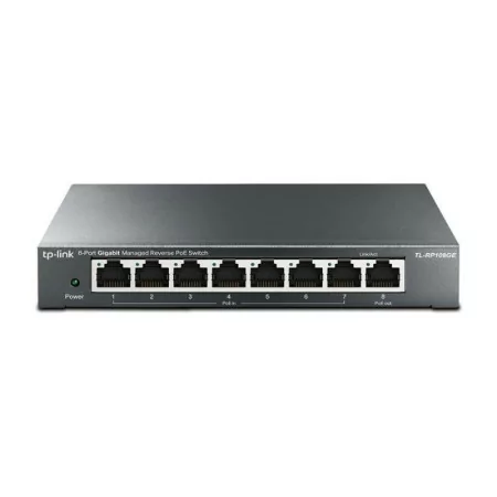 Switch TP-Link Omada 8 Portas Gigabit PoE - RP108GE|TP-Link|6935364052706
