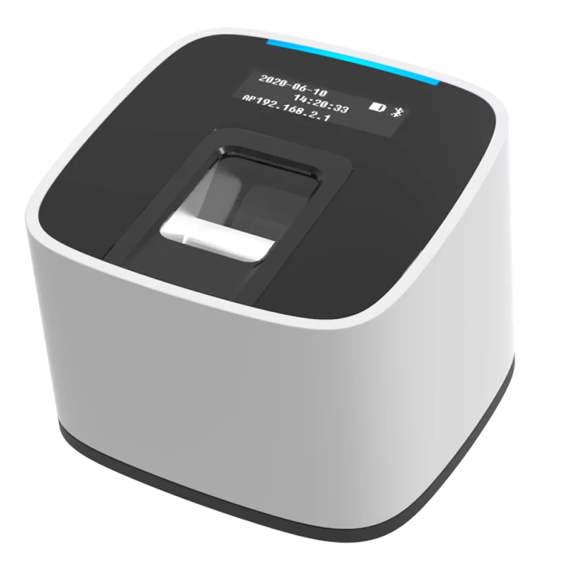 Leitor biométrico e de cartões ANVIZ - Impressão digital ...