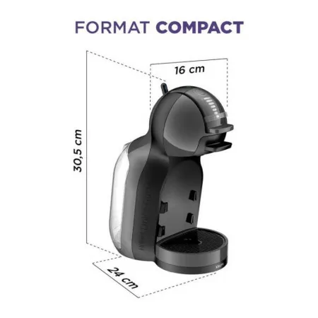 Nescafé Dolce Gusto Krups Coffee Machine - 15 BAR - Black - KP123810