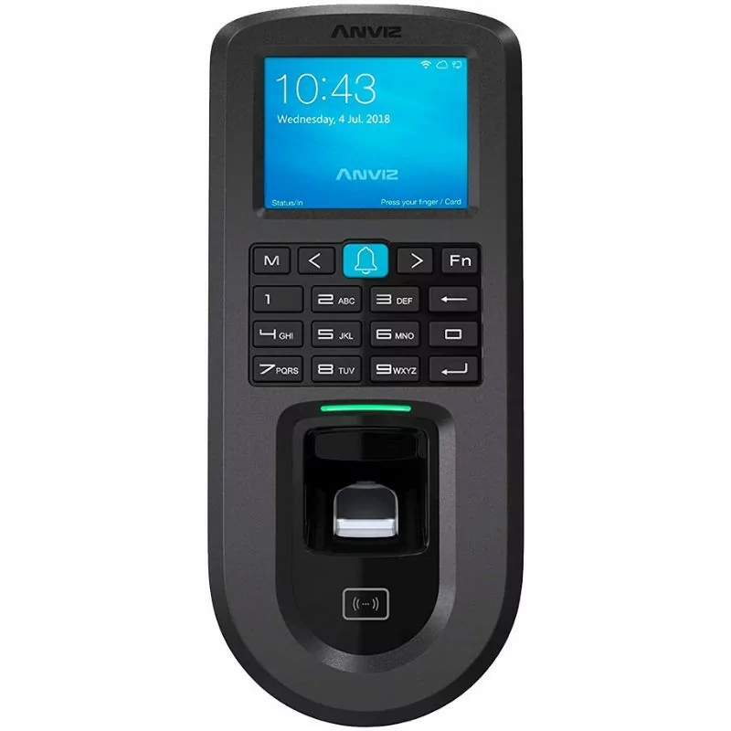 Autonomous Biometric Reader with MF Fingerprints and Keyboard - ANVIZ