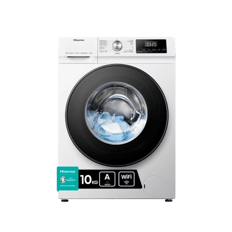 Máquina de Lavar Roupa 10KG Hisense - WFQA1014EVJMW|Hisense|6901101816610 Máquina de Lavar Roupa 10KG Hisense - WFQA1014EVJMW|Hisense|6901101816610