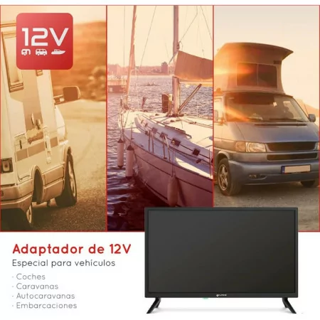 Televisor 24" LED Grunkel 24IV2 - HD - (Adaptador 12V Incluído)|Grunkel|8426156016375