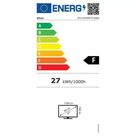 Smart TV LED Silver 32" - (81cm - HD Ready - Android TV) - 412904