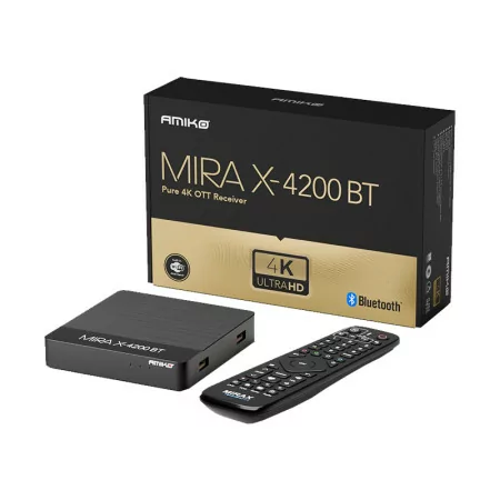 Amiko Mira X HIS-4200 BT SE - (5G - 1GB/8GB - IPTV / VPN - 4K)