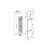 Frigorifico Combinado Encastre Whirlpool - (273 Litros - 177cm) - ART 66102|Whirlpool|8003437046131