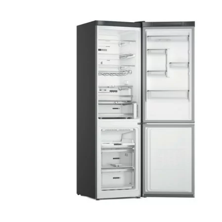 Whirlpool Combined Refrigerator - (367 Liters - 202cm - No Frost - Stainless Steel) - W7X94TSX