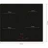 Siemens Induction Hob - 4 Zones - Black - EH601HEB1E