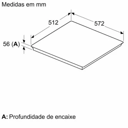 Placa Indução Siemens - 4 Zonas - Preta - EH601HEB1E|Siemens|4242003927281