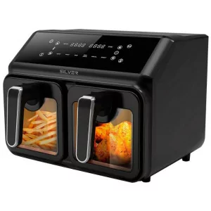 Air Fryer Silver (2x4L) -...