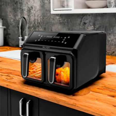Air Fryer Silver (2x4L) - BERLIN - 8L|Silver|5602084129292