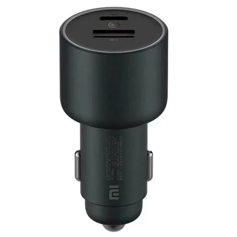 Xiaomi 67W USB-A + Type-C Car Charger - Black - BHR6814GL Xiaomi 67W USB-A + Type-C Car Charger - Black - BHR6814GL